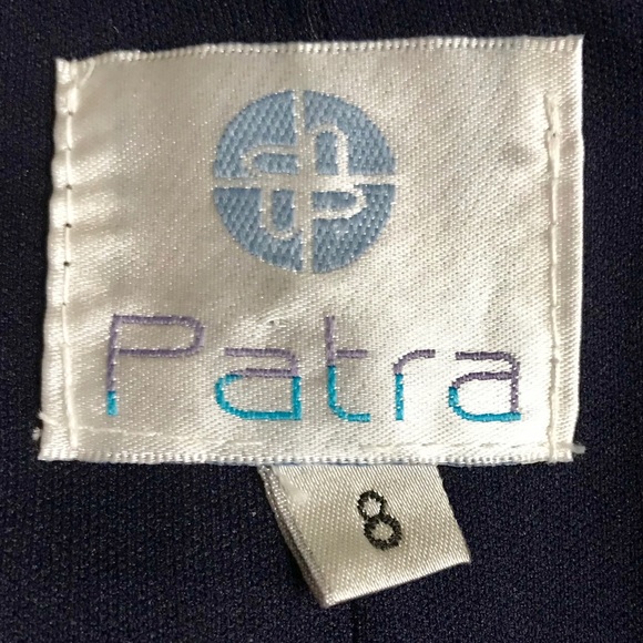 PATRA Beaded Navy Blue Midi Dress - Picture 7 of 7